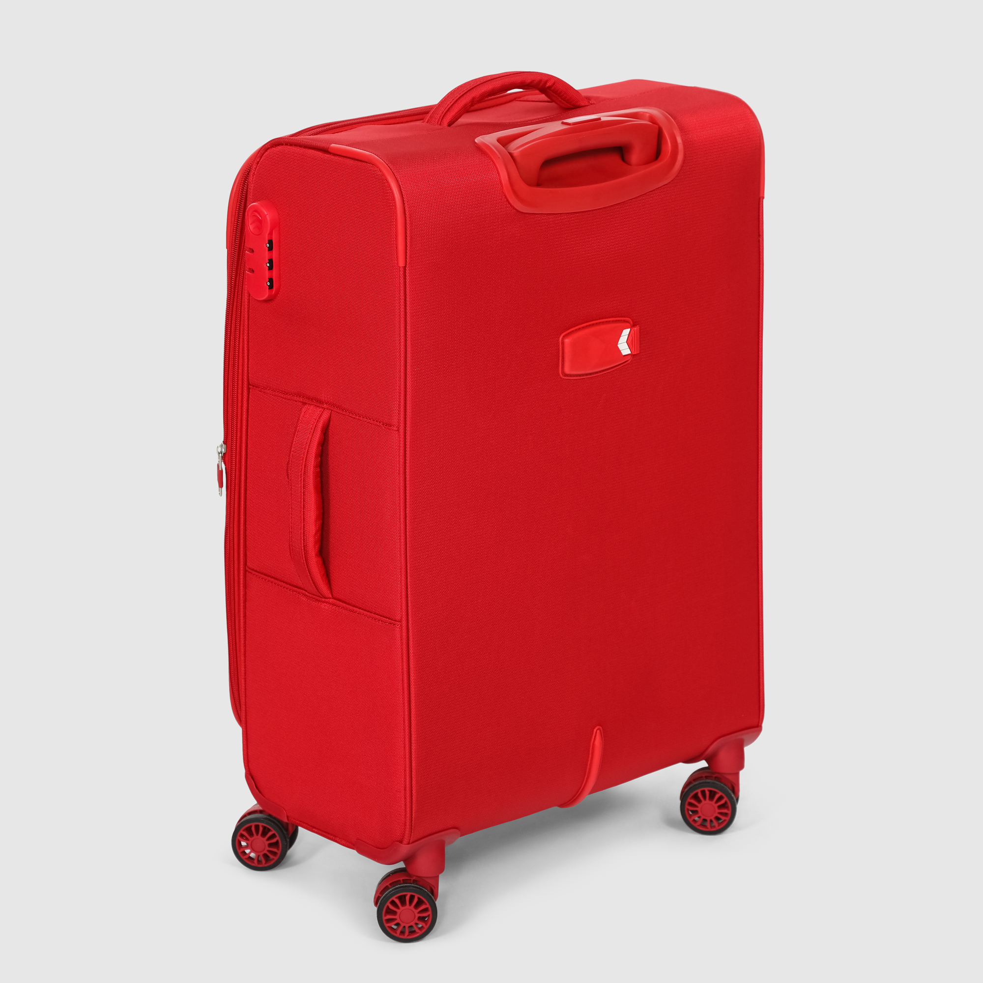 Чемодан красный Travelink ультралегкий S 36x22x55 см, размер S - фото 5