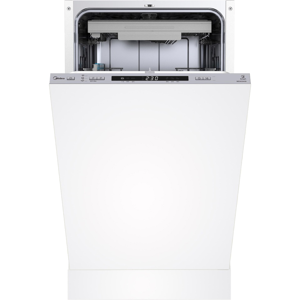 Посудомоечная машина Midea MID45S430I, цвет серебристый - фото 1