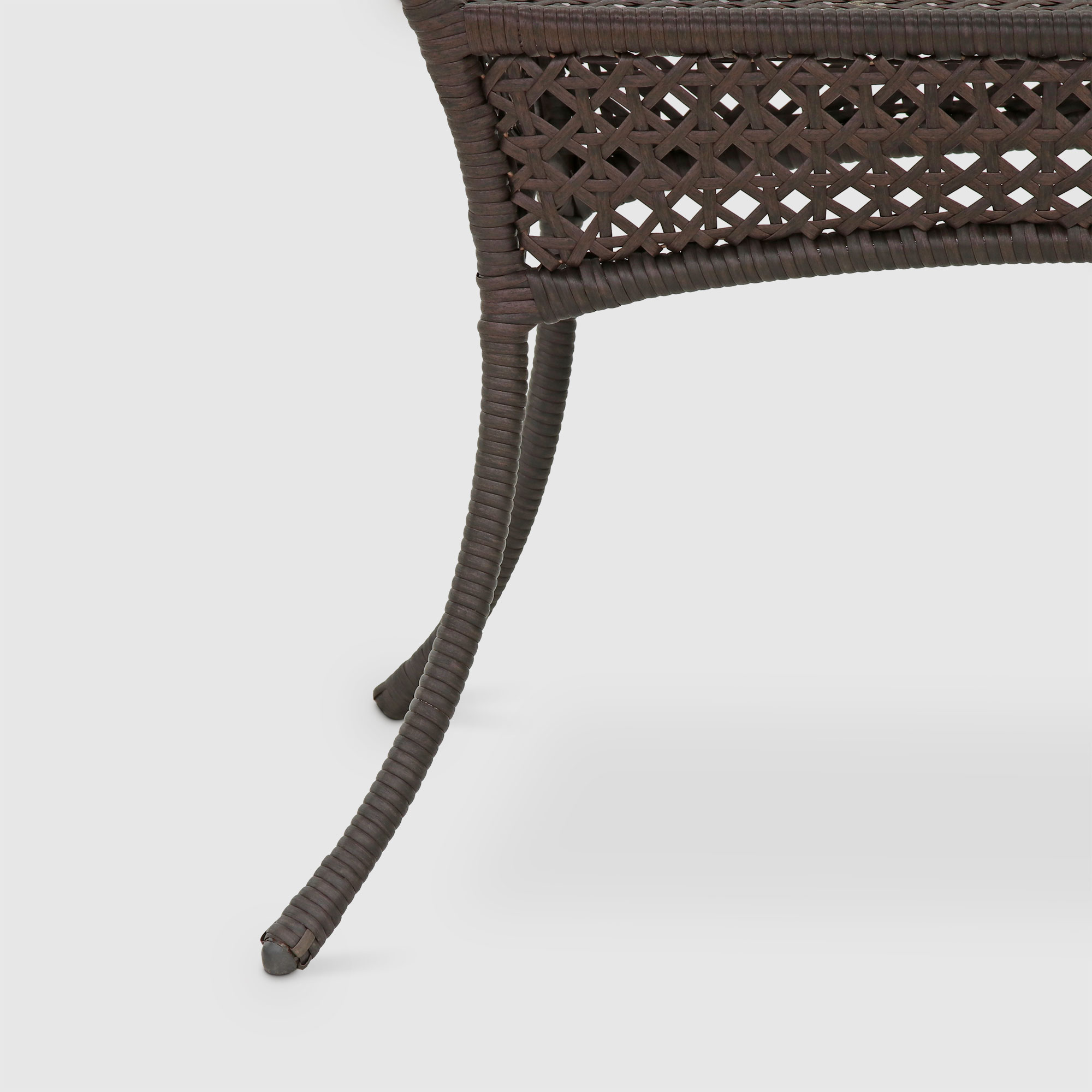 Комплект Aiko Deco Стол + 4 кресла коричневый, размер 53x60х80 - фото 13