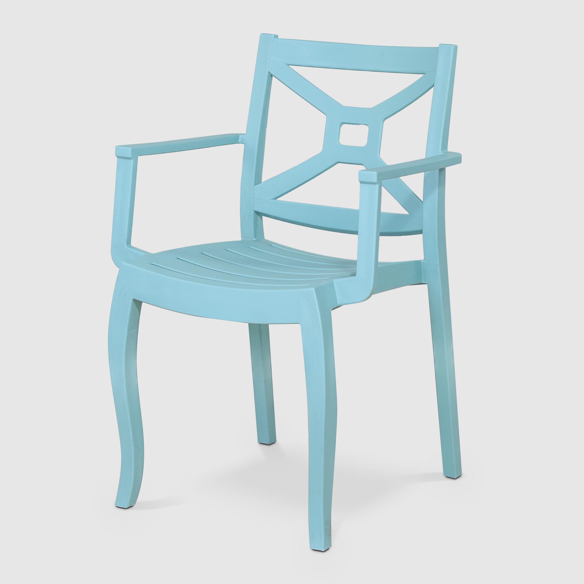 Кресло Rainbow Zeus синий 57х52х84 см, цвет голубой
