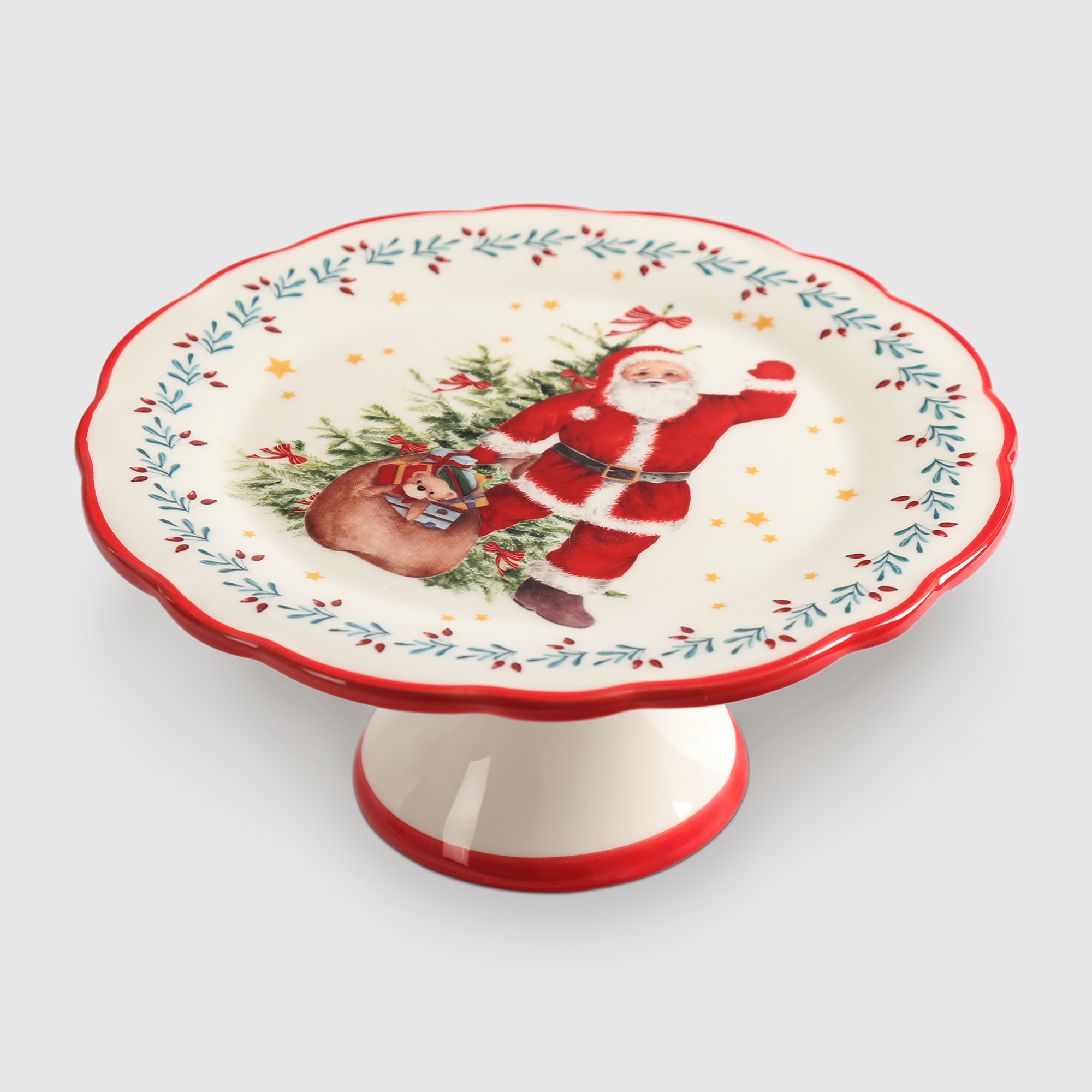 фото Подставка для торта teammann tableware xmas 22 см