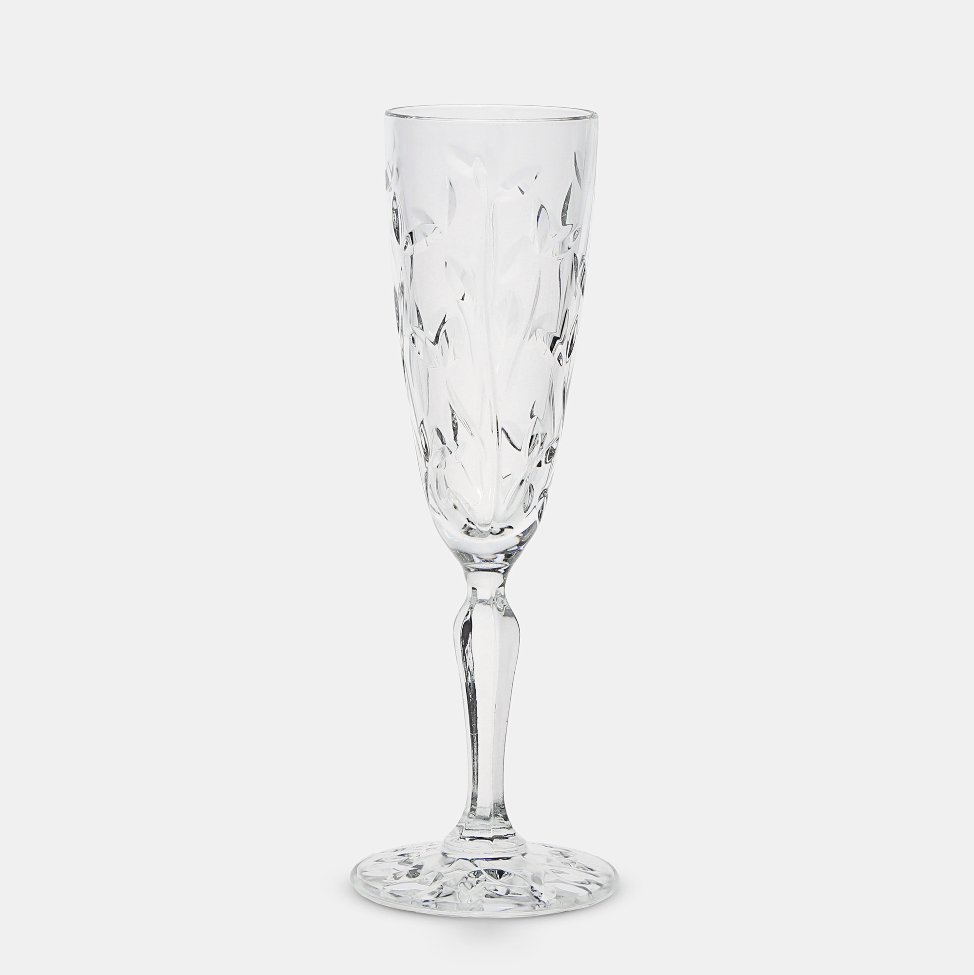 Набор бокалов для шампанского RCR Laurus 6 шт 160 мл, цвет прозрачный - фото 1