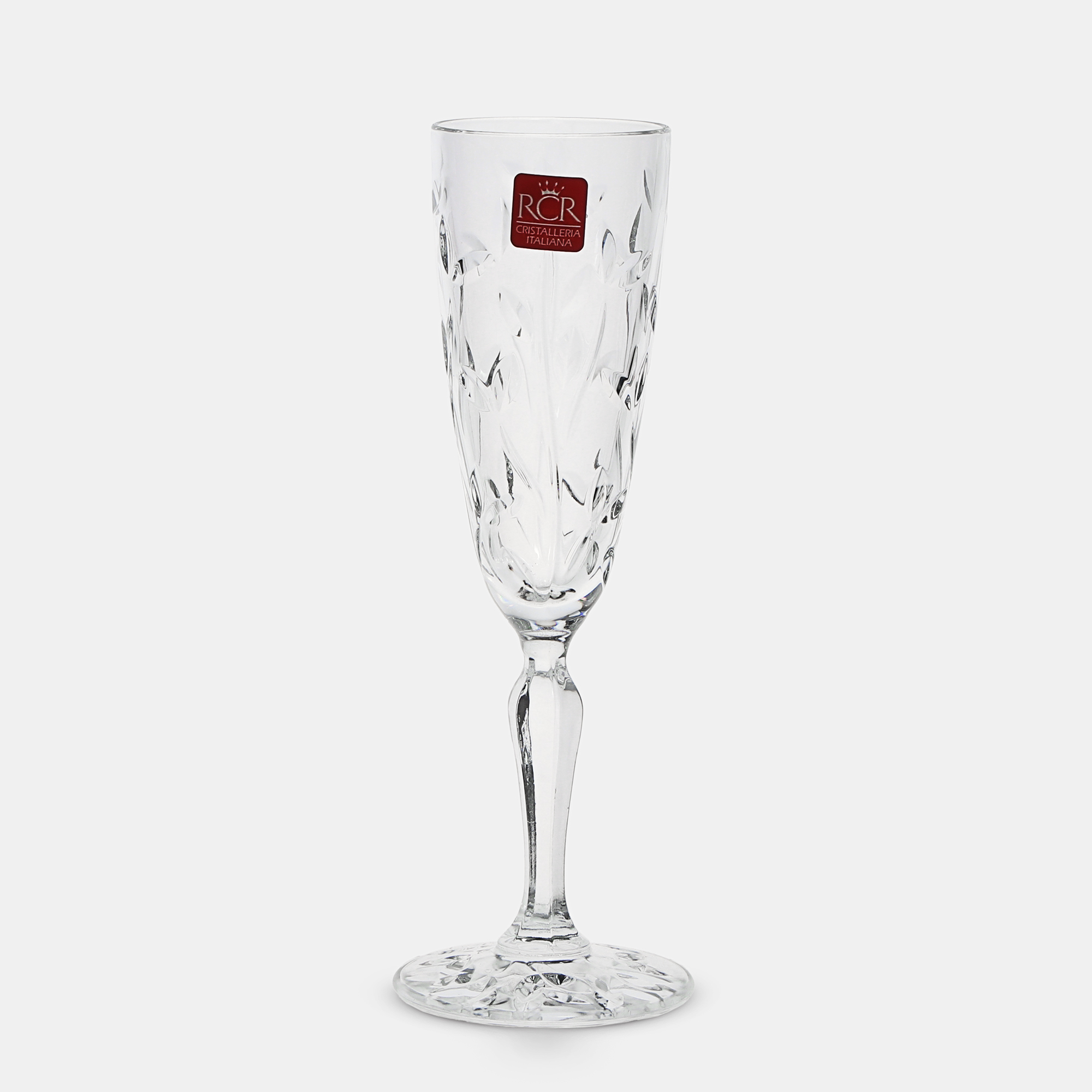 Набор бокалов для шампанского RCR Laurus 6 шт 160 мл, цвет прозрачный - фото 3