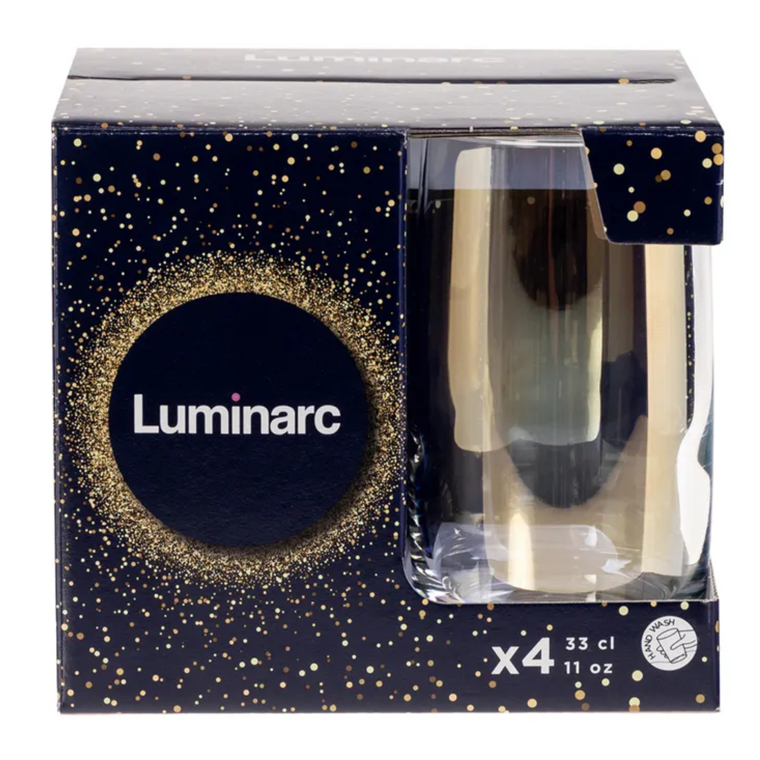 Набор стаканов Luminarc Золотистый хамелеон 330 мл х 4 шт - фото 2