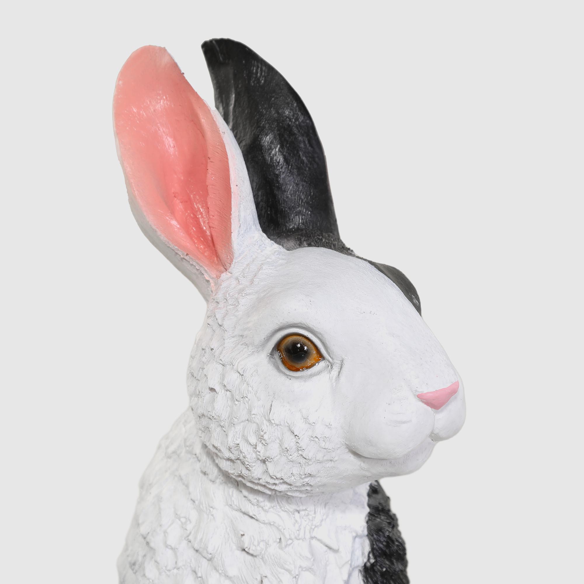 Фигура декоративная Тпк полиформ заяц полевой 33х19х16 см, цвет белый - фото 4