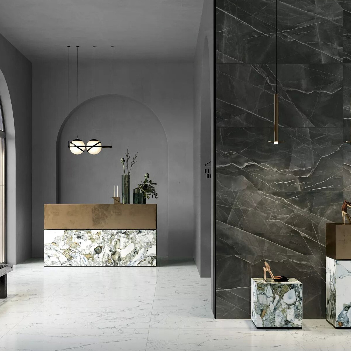 фото Плитка vitra citymarble статуарио венато k951838lpr01vte0 7лпр r9 60x60