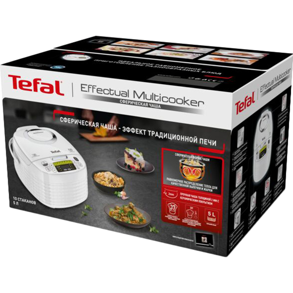 фото Мультиварка tefal effectual multicooker rk745132