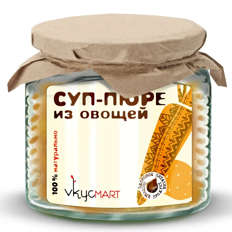 Суп-пюре Vkycmart из овощей 400 г