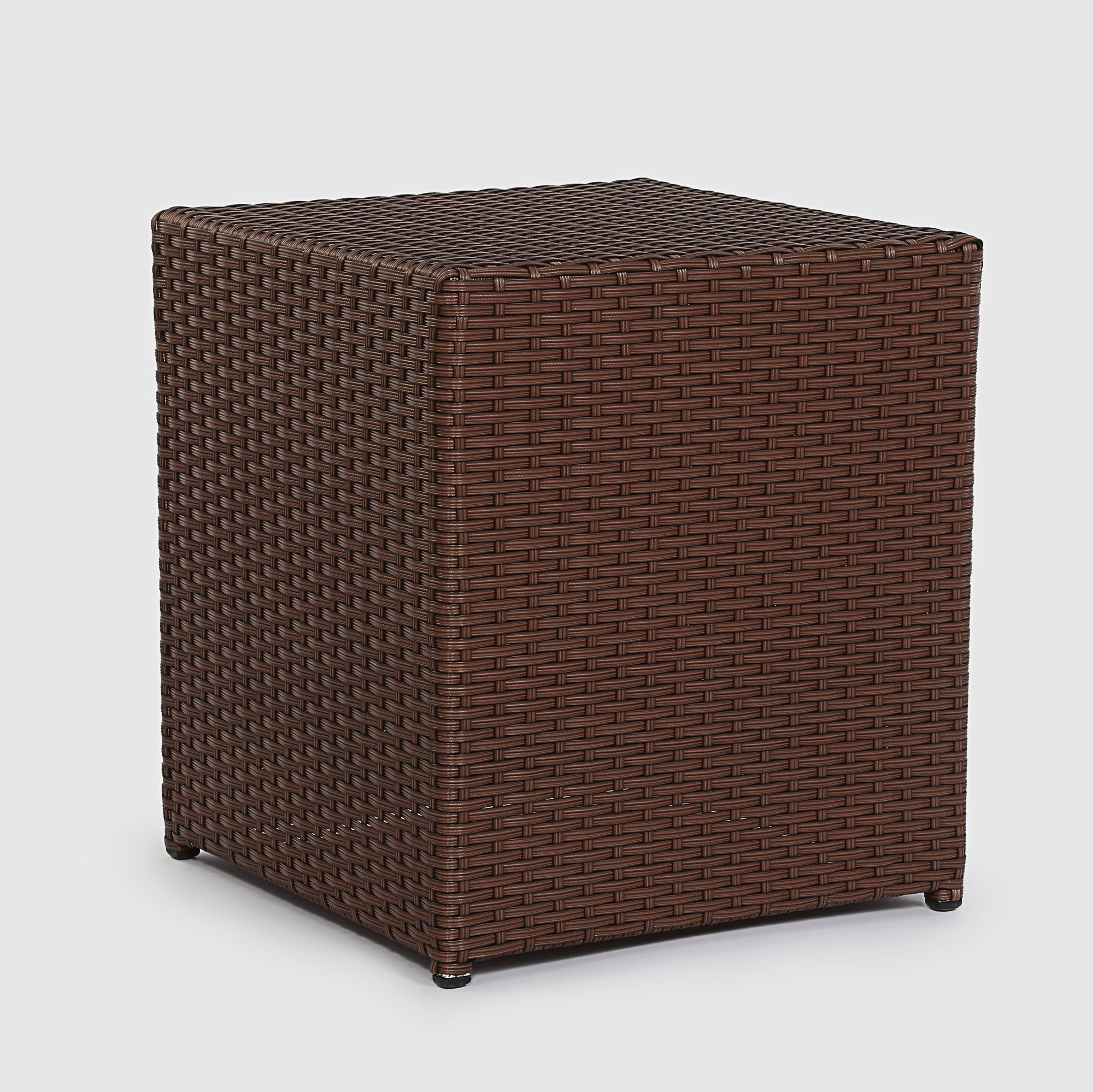 Столик приставной Ns Rattan 091-SL/LBR-02F, цвет коричневый - фото 2