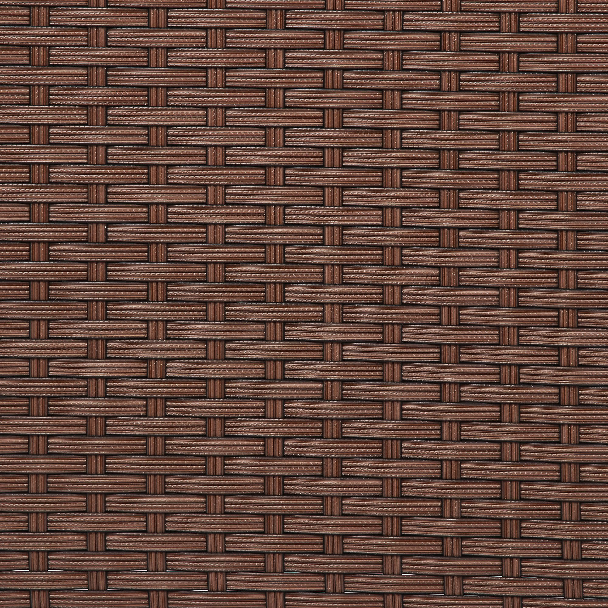 Столик приставной Ns Rattan 091-SL/LBR-02F, цвет коричневый - фото 4