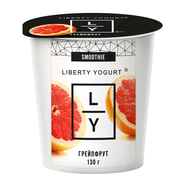 Йогурт Liberty Yogurt с грейпфрутом 2,9% 130 г