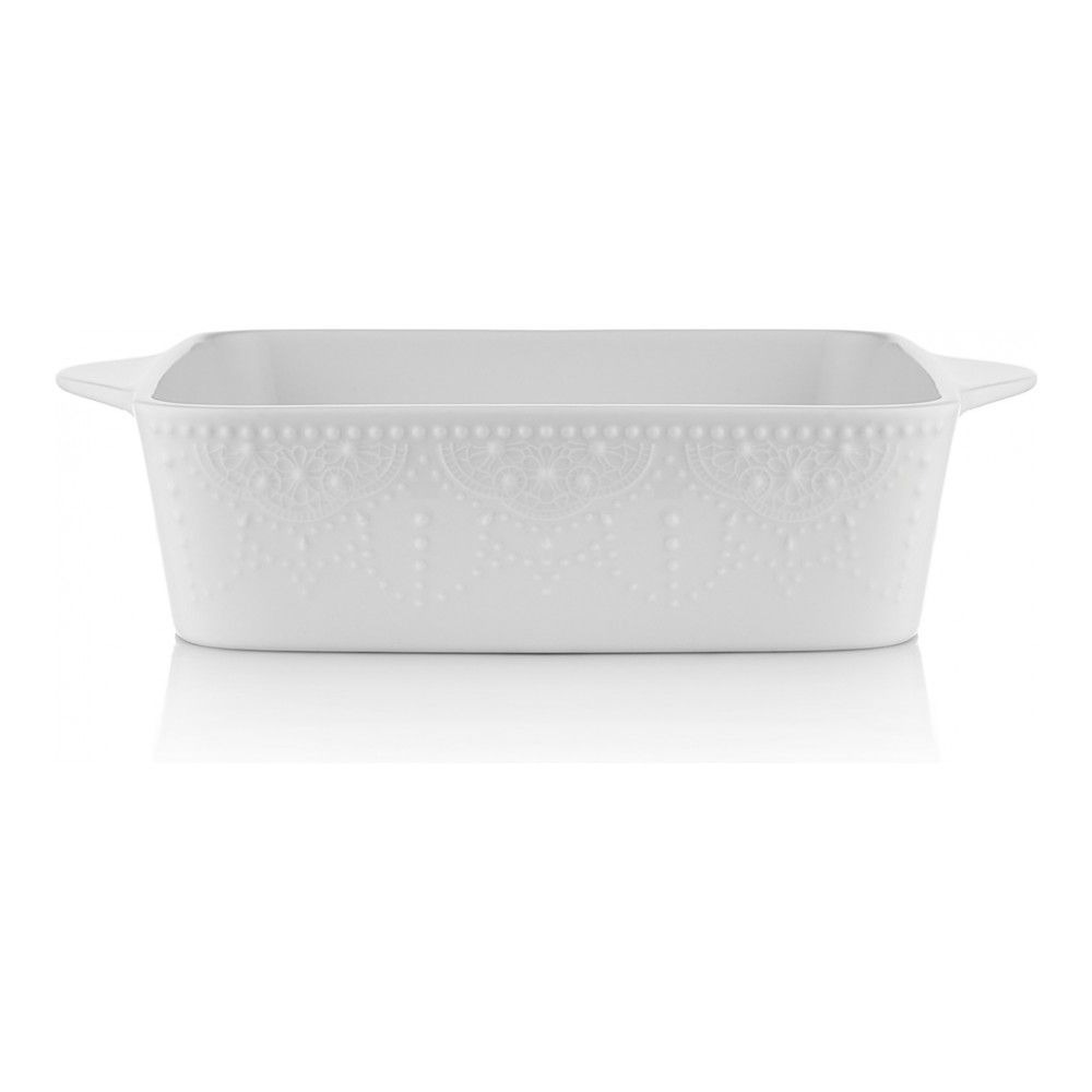 Форма для салатов/запекания Walmer Vivien 20x15,5x5 см, цвет белый - фото 1