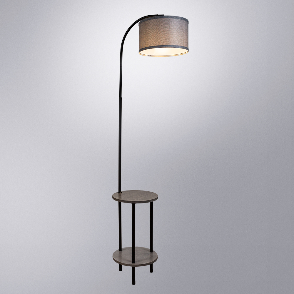 фото Торшер arte lamp combo a4055pn-1bk