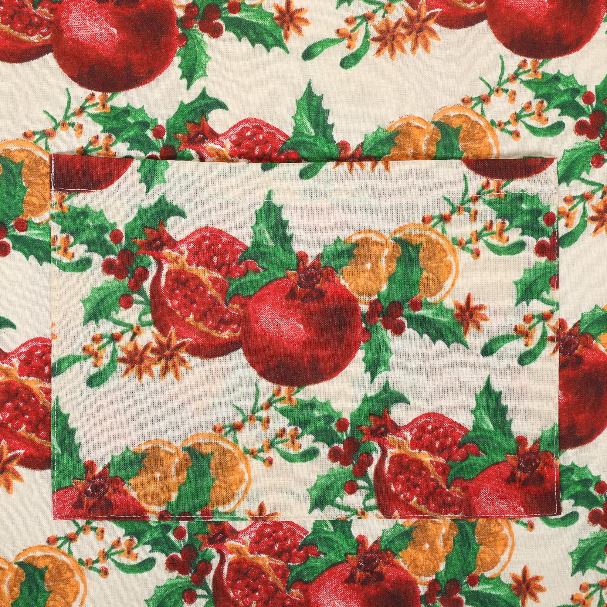 фото Фартук кухонный mercury textile christmas 60x80см