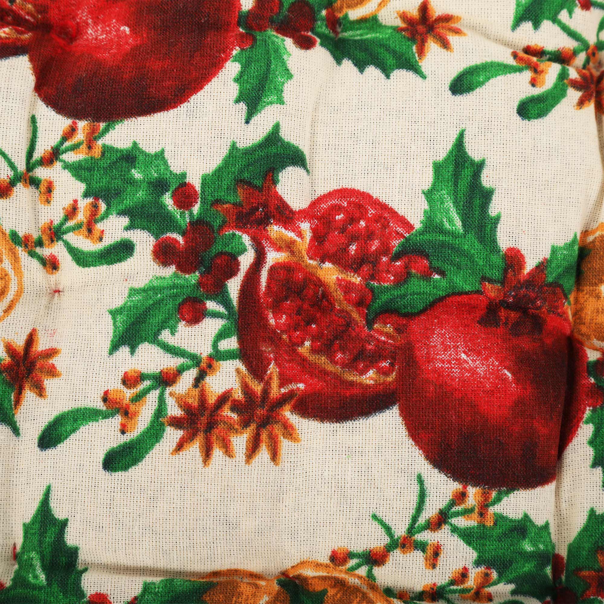 фото Подушка для стула mercury textile christmas 40x40 см