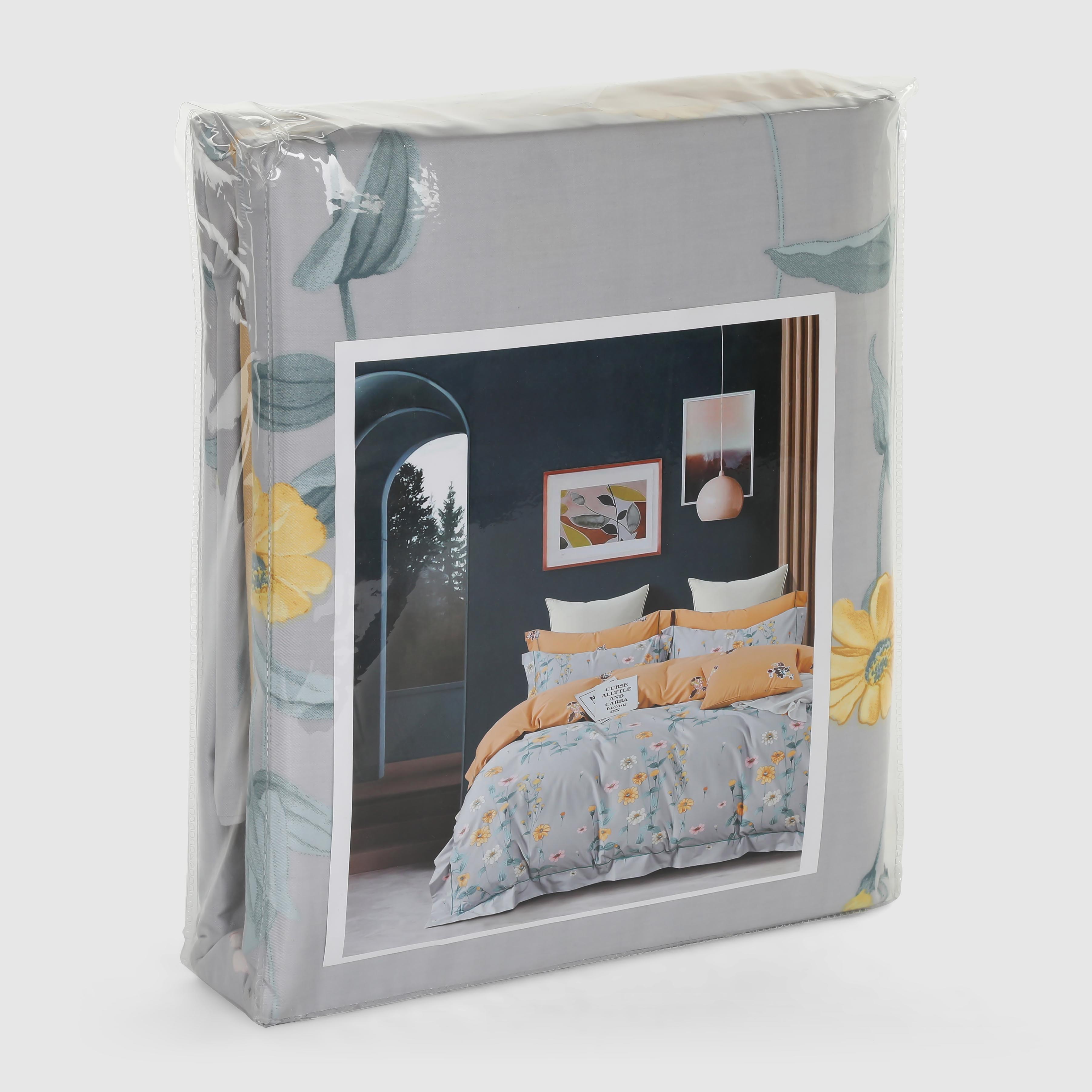 Постельный комплект Wonne Traum стандарт daisy двуспальный, размер Двуспальный - фото 4