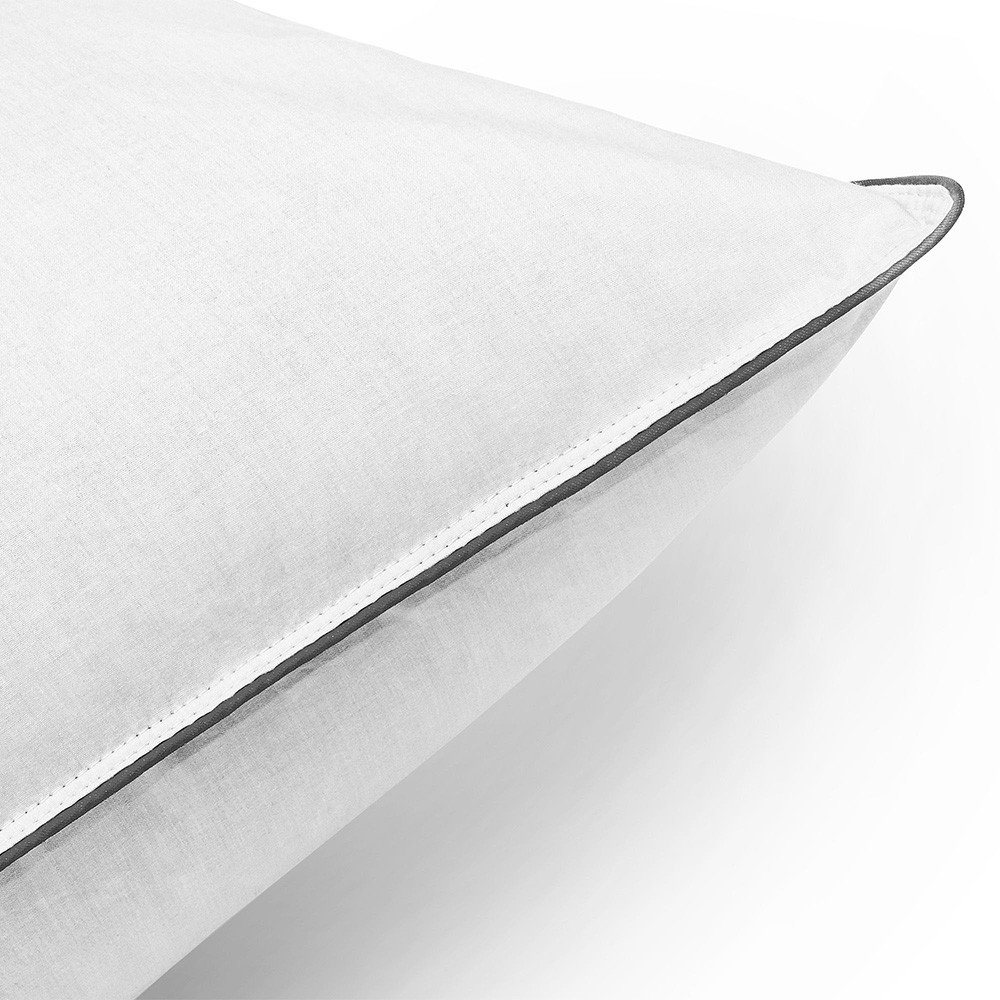 Пуховая подушка IQ SLEEP белая 50х70 см (F408), цвет белый - фото 4