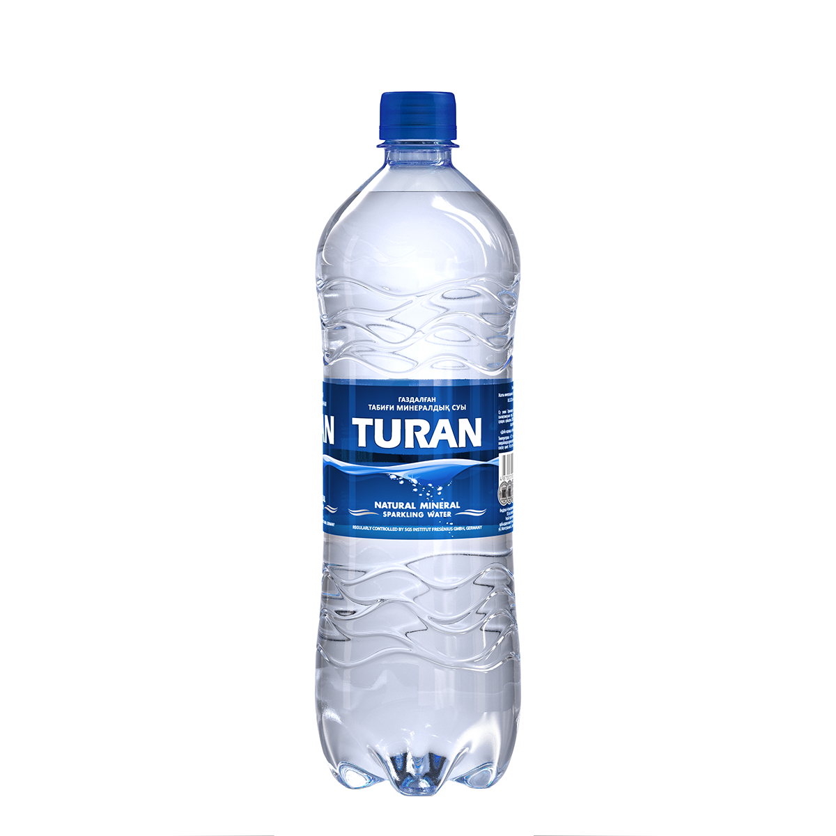 Вода минеральная Тuran газированная, 1,5 л ПЭТ