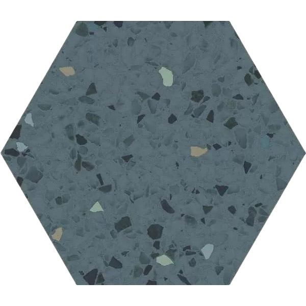 фото Плитка ecoceramic inspire ec blue hex 20x24