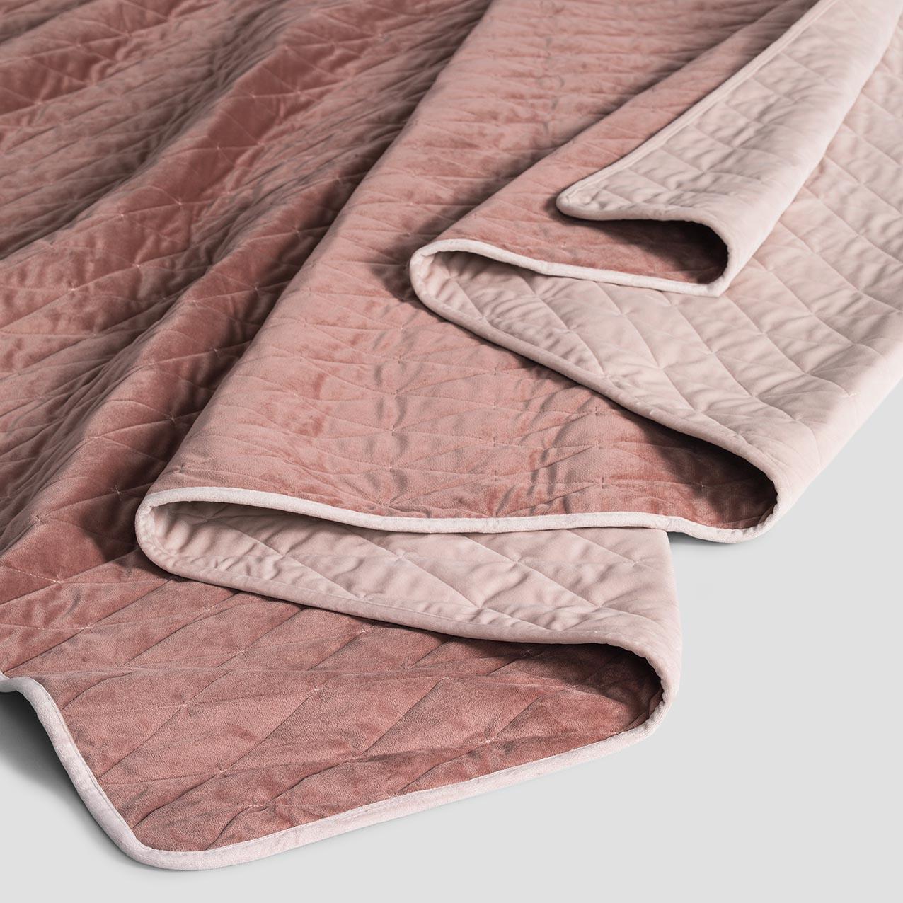 фото Покрывало togas моретто розовое 250х260 см