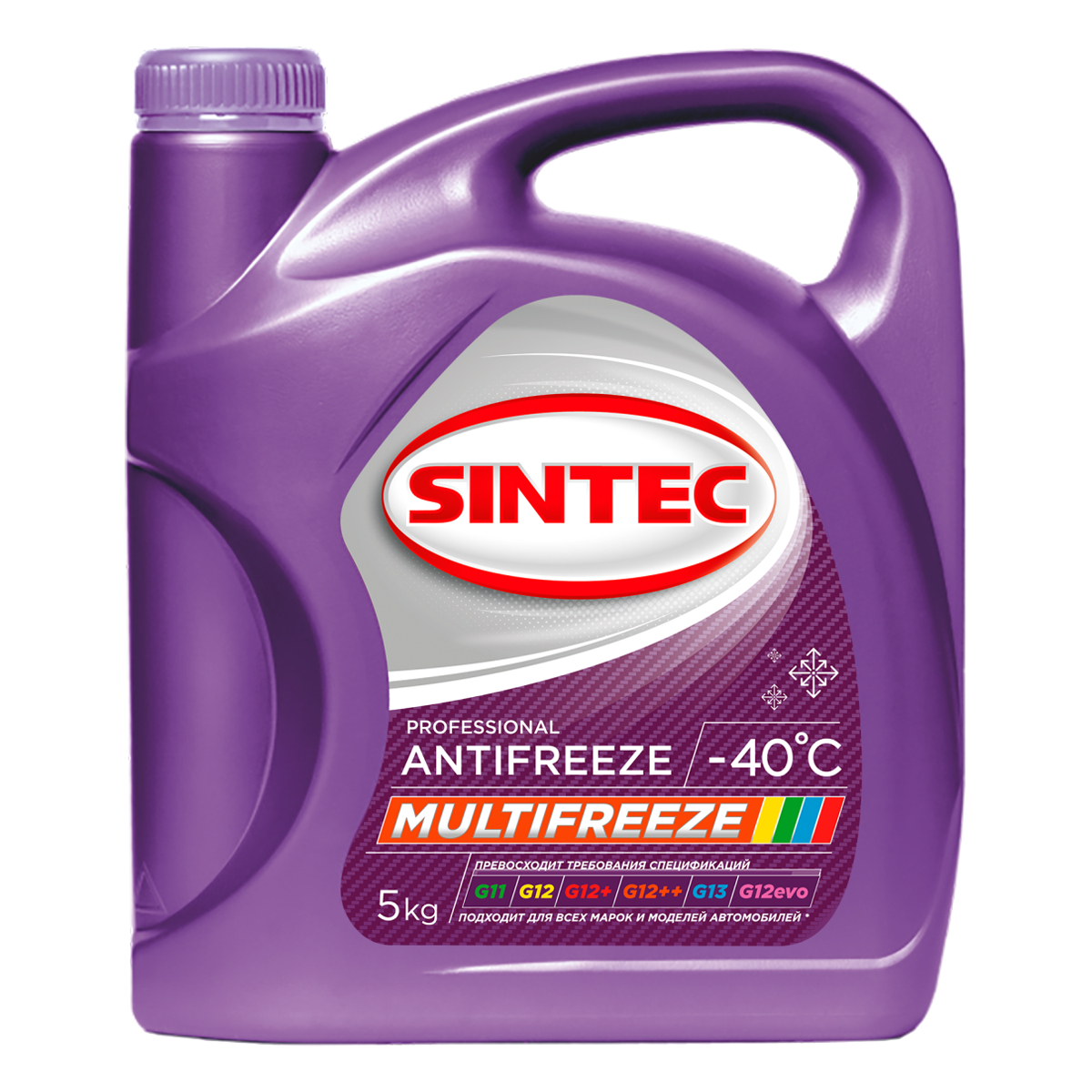 фото Антифриз sintec multifreeze, 5 л