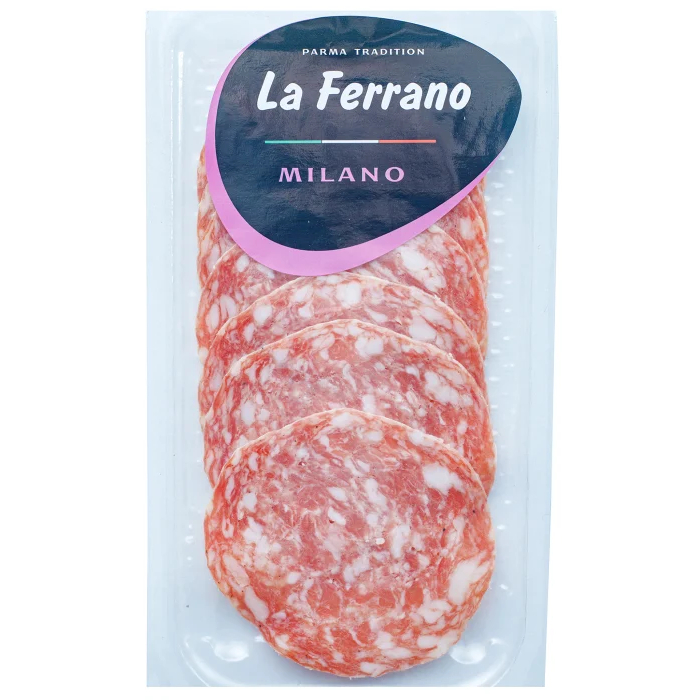 Колбаса сыровяленая La Ferrano Milano нарезка, 70 г
