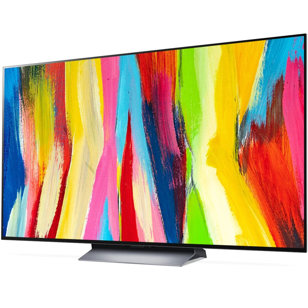 Телевизор LG OLED65C2RLA, цвет серый - фото 2