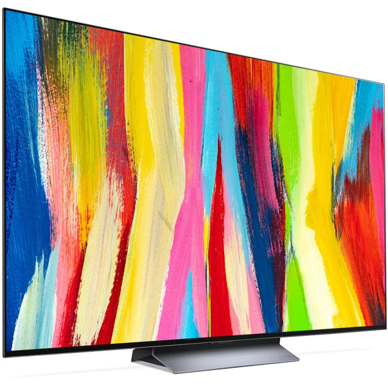 Телевизор LG OLED65C2RLA, цвет серый - фото 5