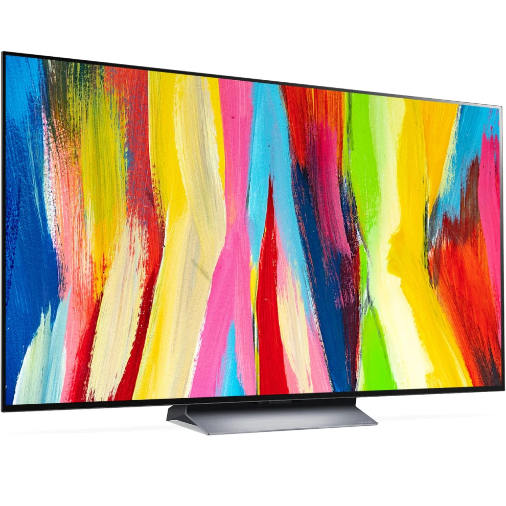 Телевизор LG OLED65C2RLA, цвет серый - фото 6