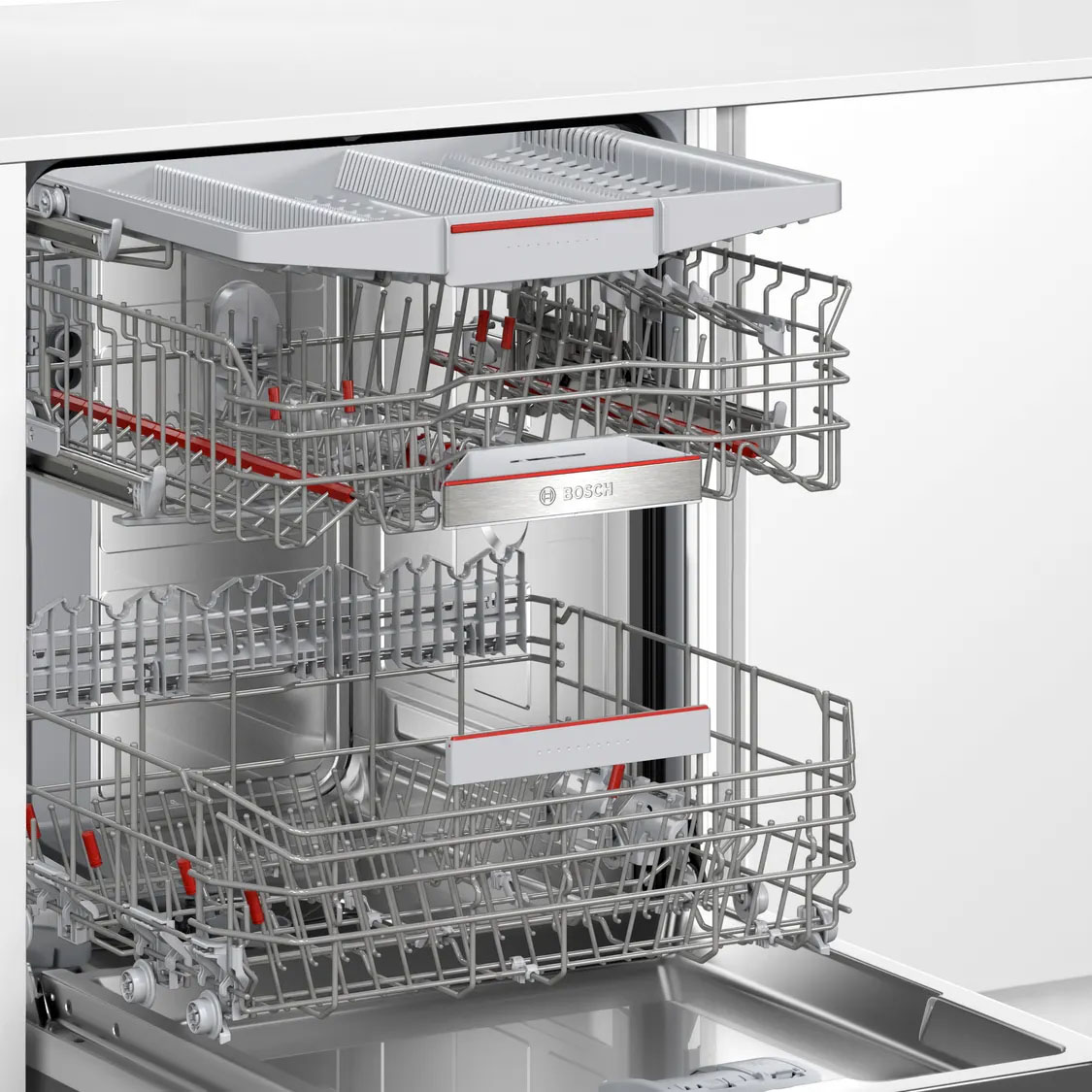 Посудомоечная машина Bosch SMV6ECX51E, цвет серебристый - фото 7