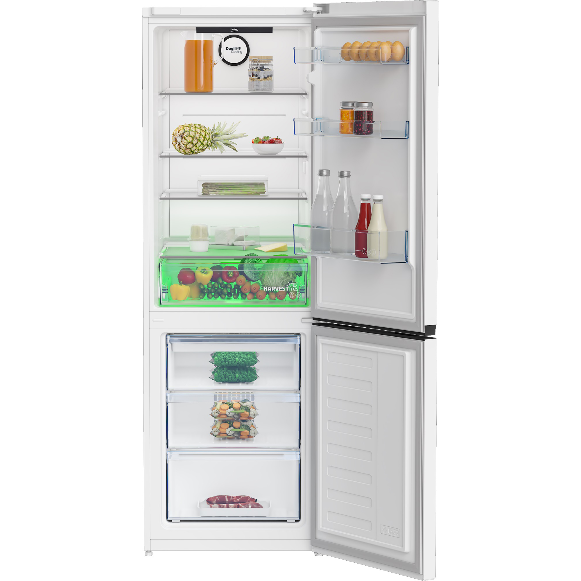Холодильник BEKO B3R1CNK363HW, цвет белый - фото 3