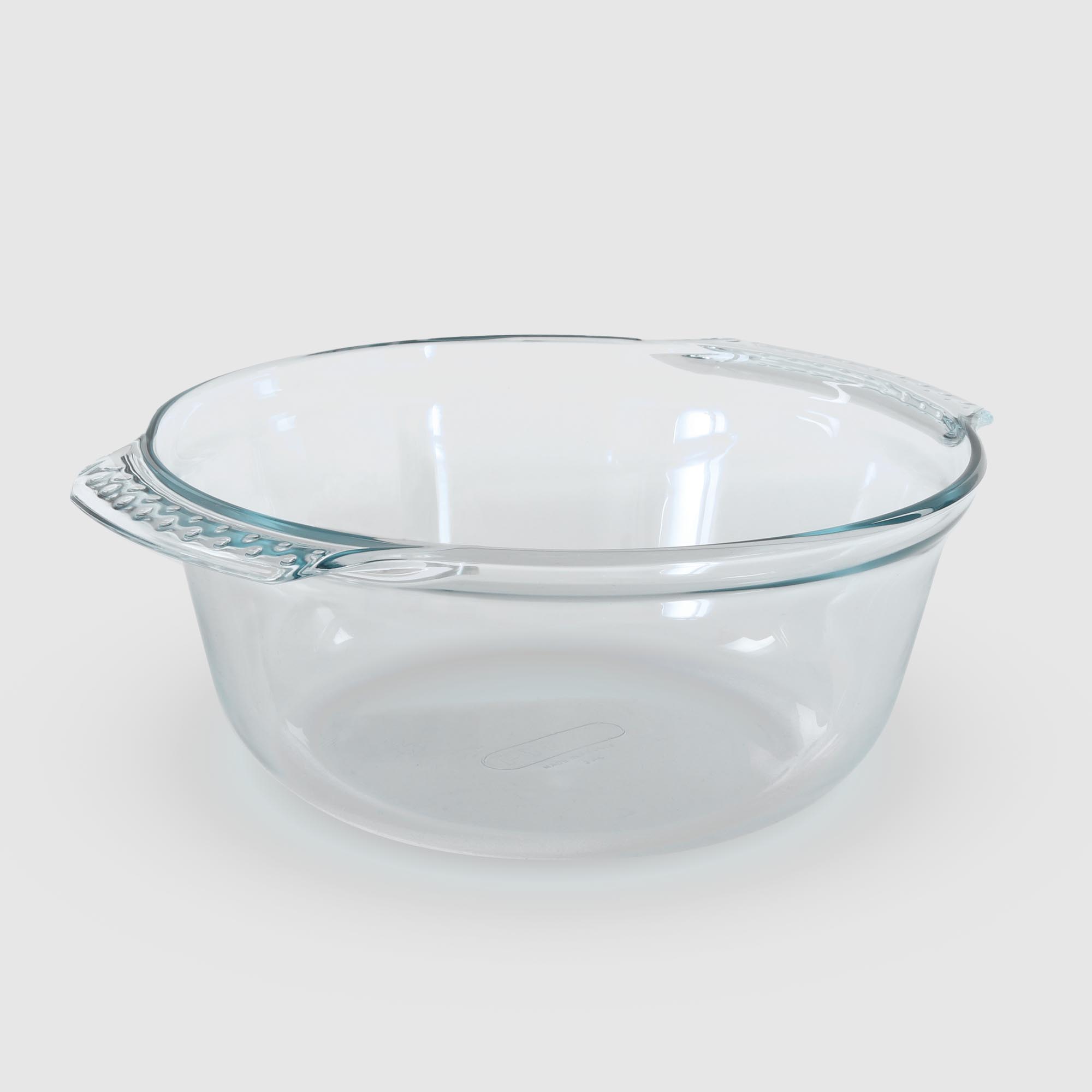 фото Кастрюля pyrex круглая 1,4 л стекло