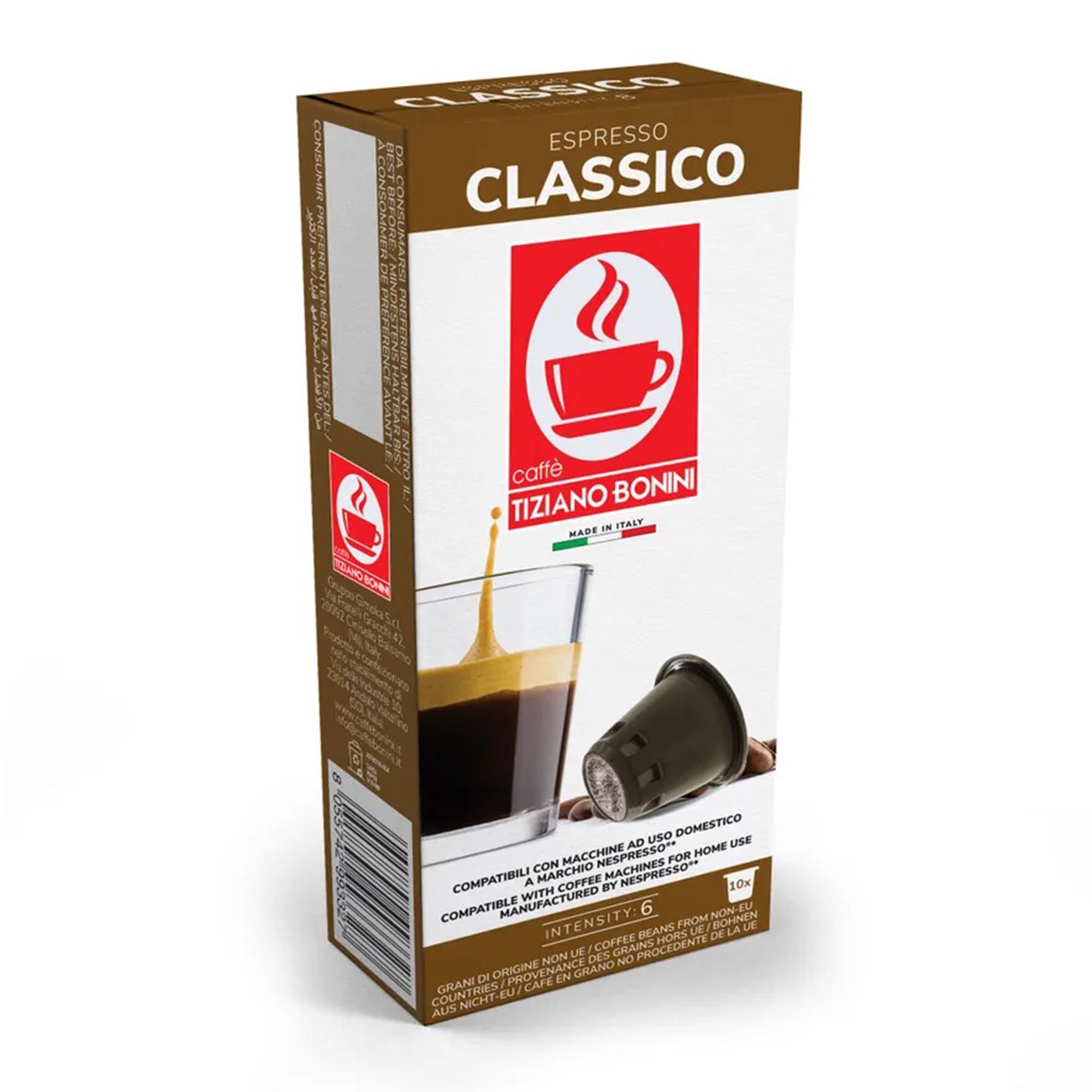 Кофе Bonini в капсулах Nespresso Classico 10x5,5 г