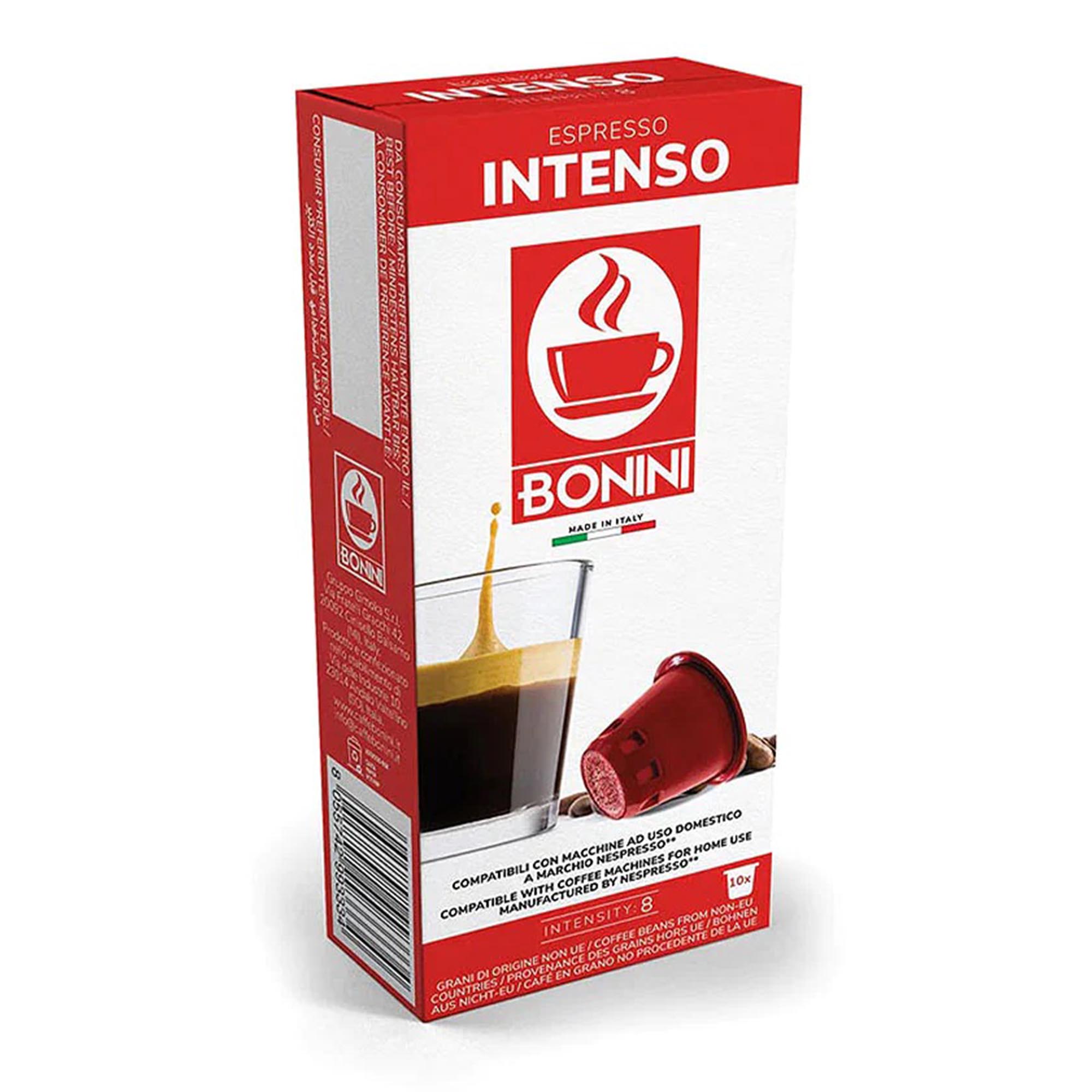 Кофе Bonini в капсулах Nespresso Intenso 10x5,5 г