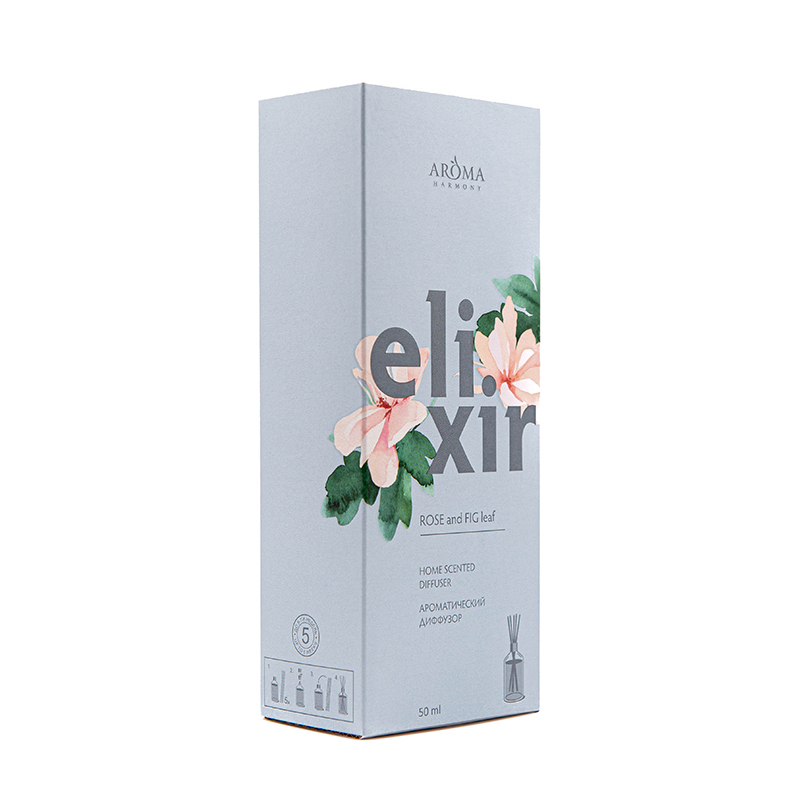 фото Ароматический диффузор aroma harmony elixir rose and fig leaf, 50 мл