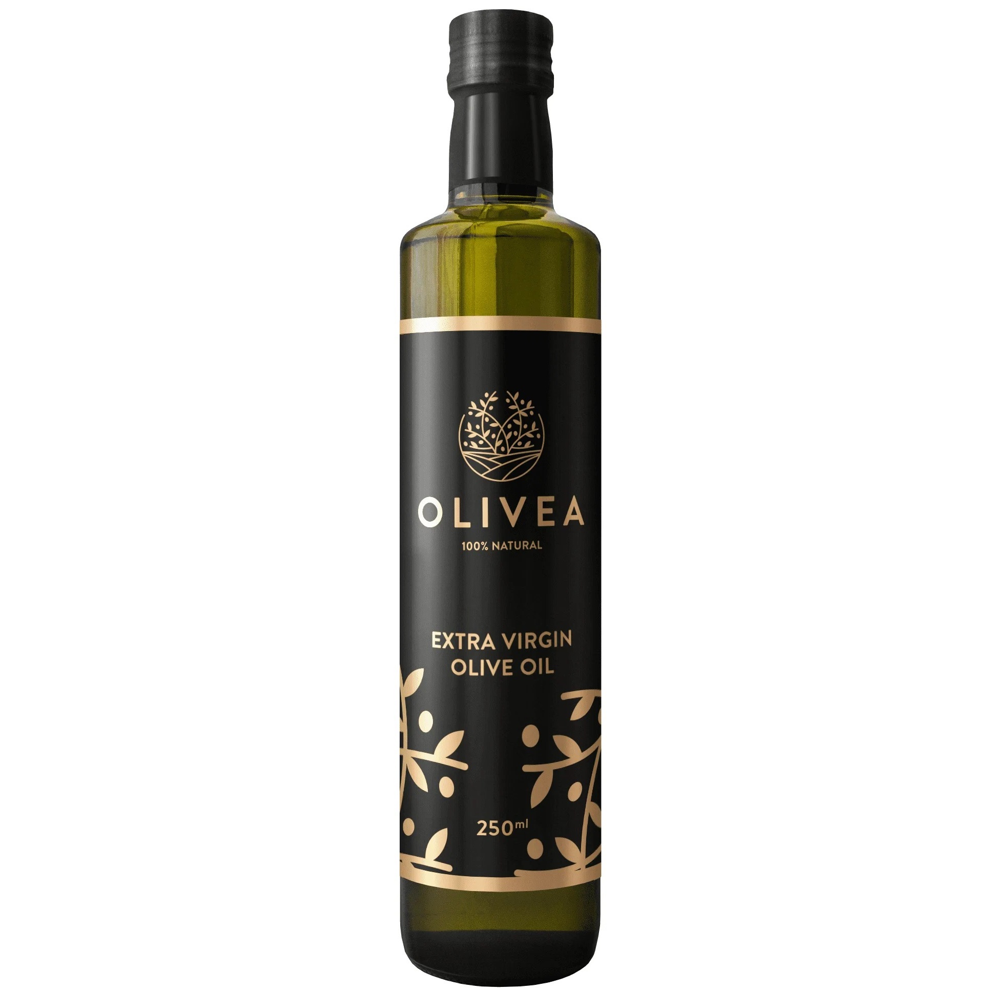 Масло оливковое OLIVEA Extra Virgin 0,25 л стеклянная бутылка