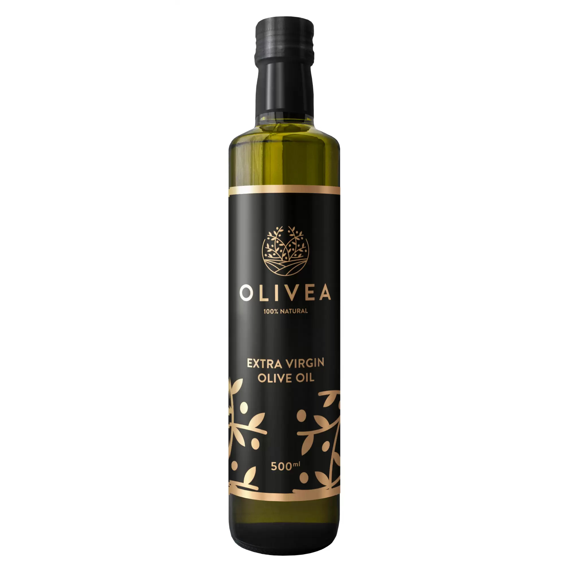 Масло оливковое OLIVEA Extra Virgin, 0,5 л - фото 1