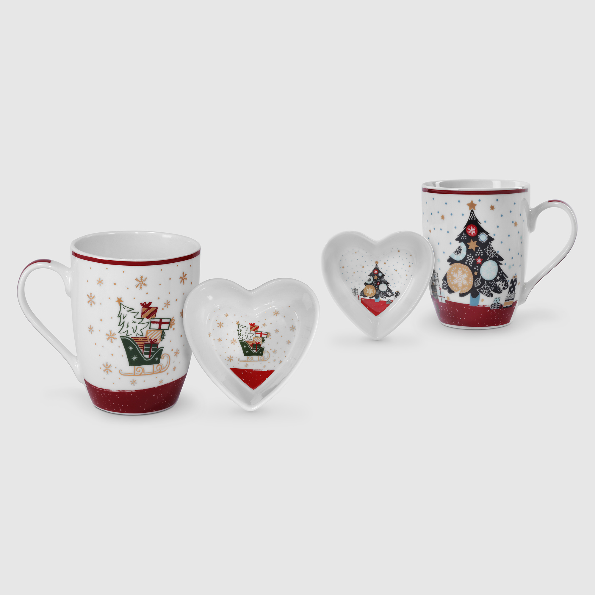 фото Кружка mercury tableware christmas time 340 мл в ассортименте