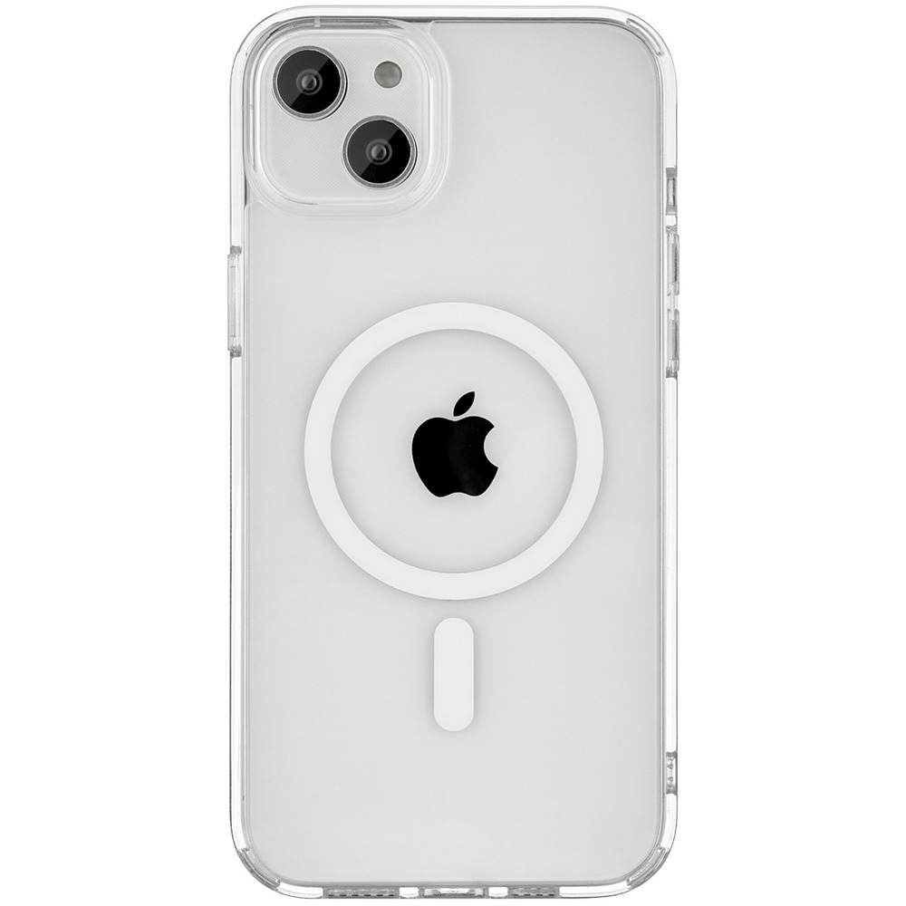 фото Чехол для смартфона ubear real mag case усиленный для iphone 14, прозрачный