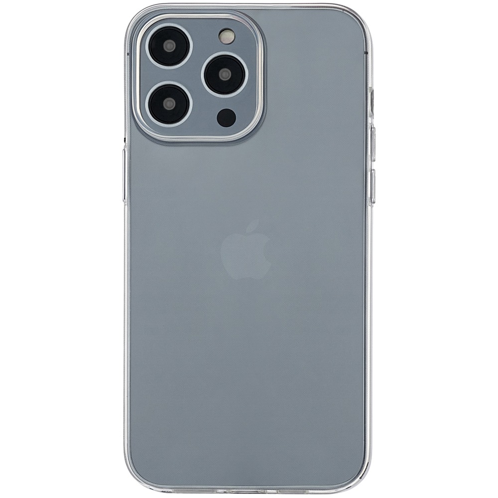 фото Чехол для смартфона ubear tone case текстурированный для iphone 14 pro, прозрачный
