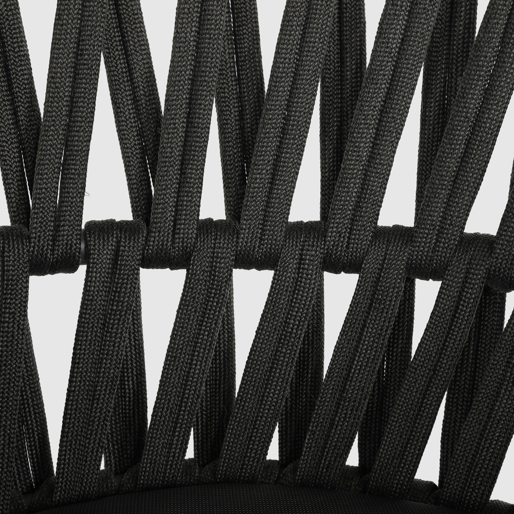 Кресло Drigani Drop антрацит/тёмно-коричневый, цвет черный - фото 8
