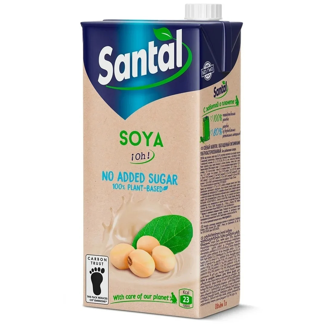 

Растительный напиток Parmalat Santal Соевый 1 л