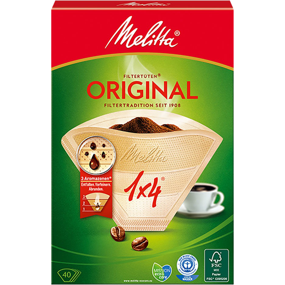 Фильтр Melitta Original №40 (0100702), цвет коричневый