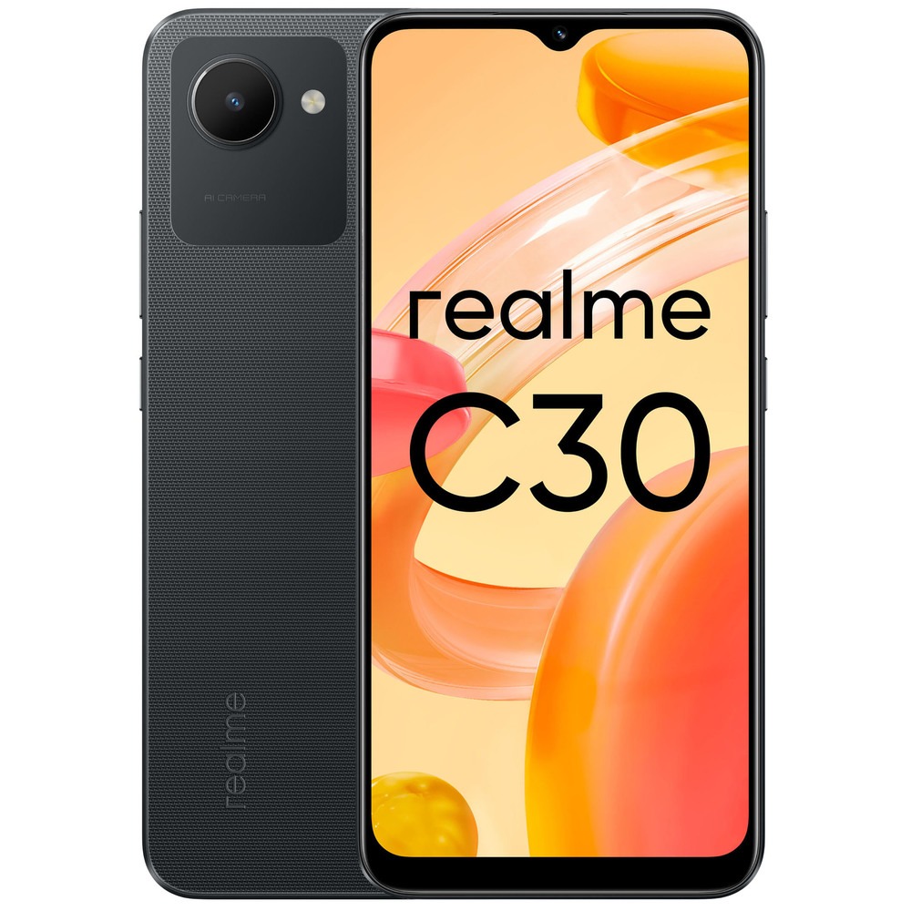 Смартфон Realme С30 32 Gb Denim Black