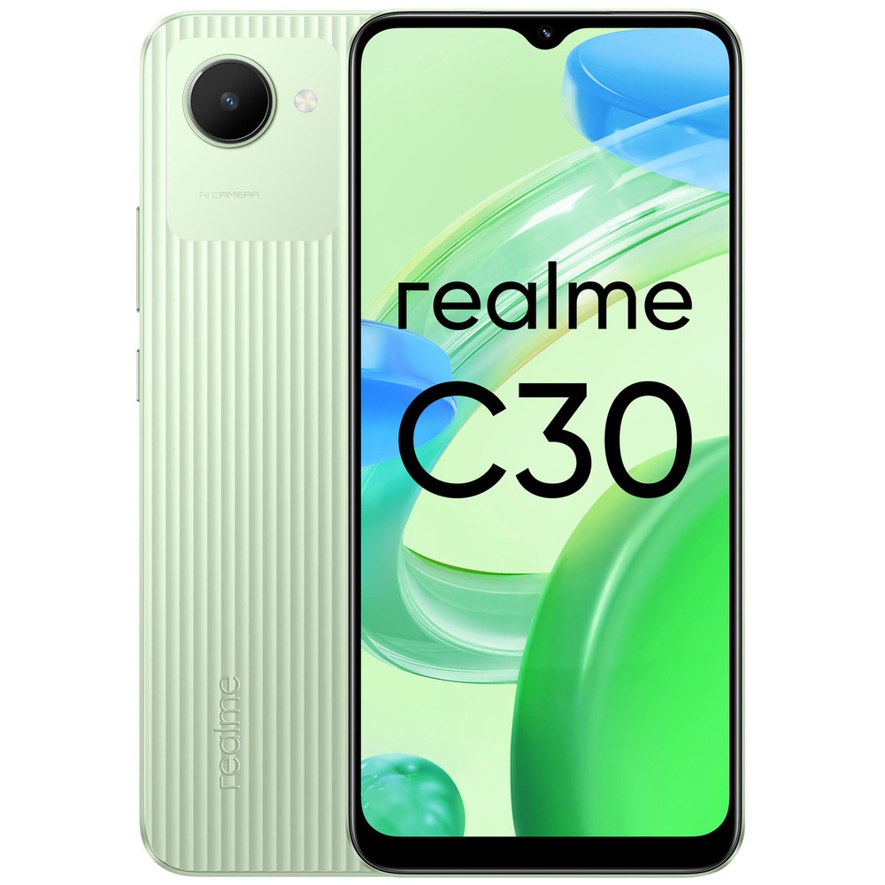 Смартфон Realme С30 64 Gb Bamboo Green