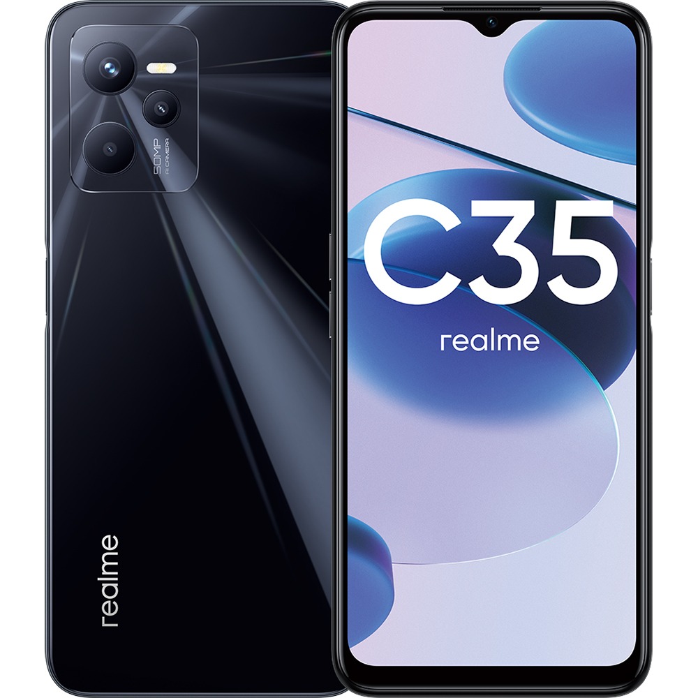 Смартфон Realme С35 128 Gb Blowing Black