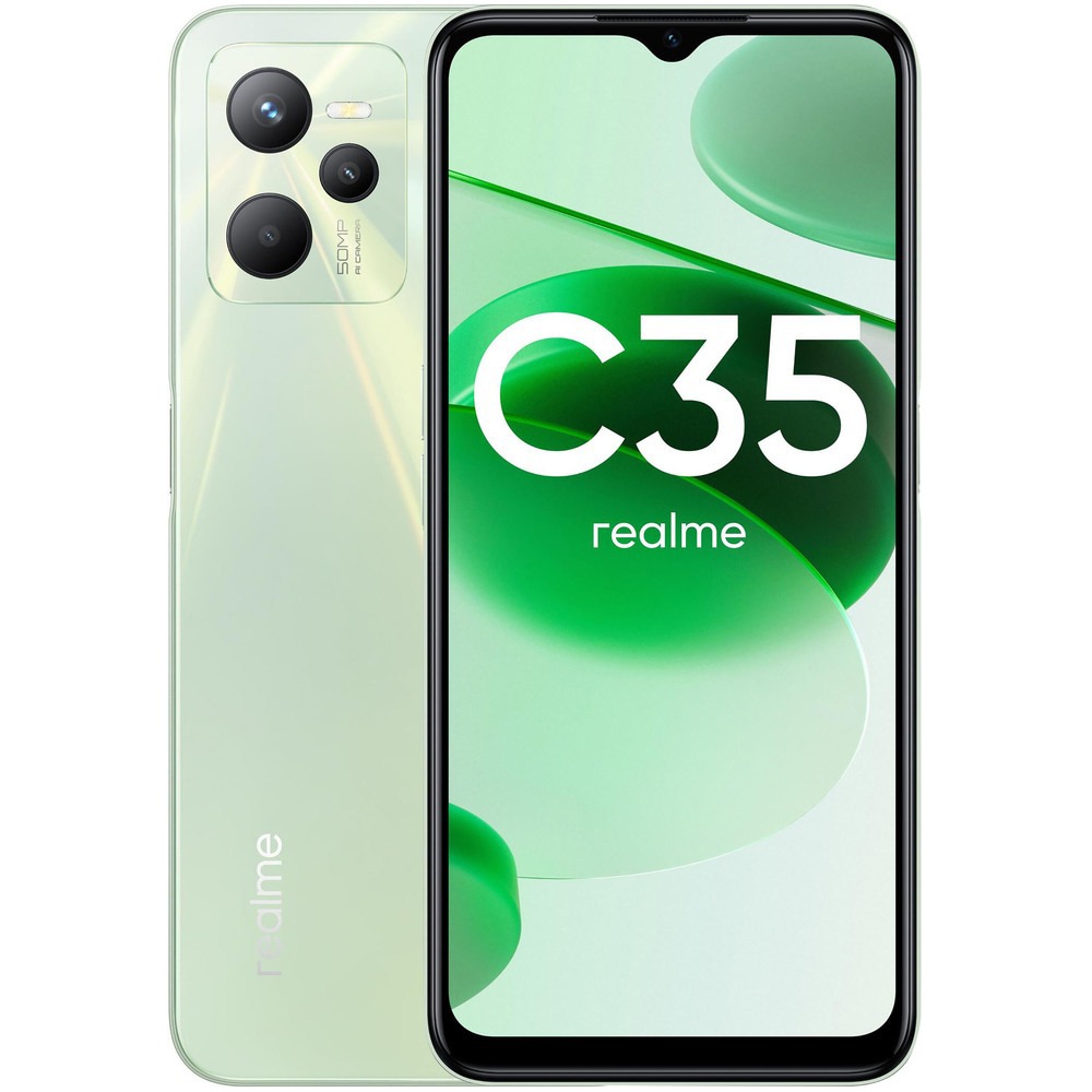 Смартфон Realme С35 128 Gb Blowing Green