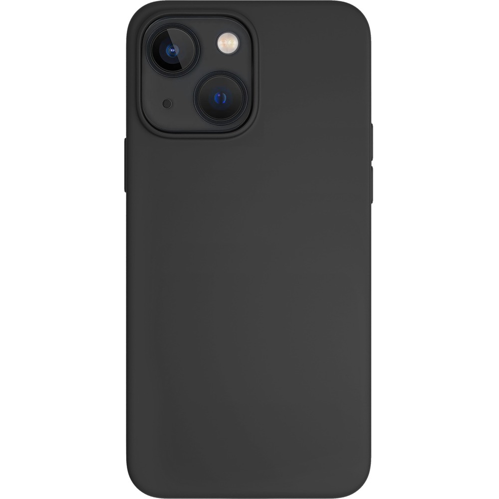 Чехол для смартфона VLP Liquid Silicone MagSafe для iPhone 14 Plus, черный - фото 1