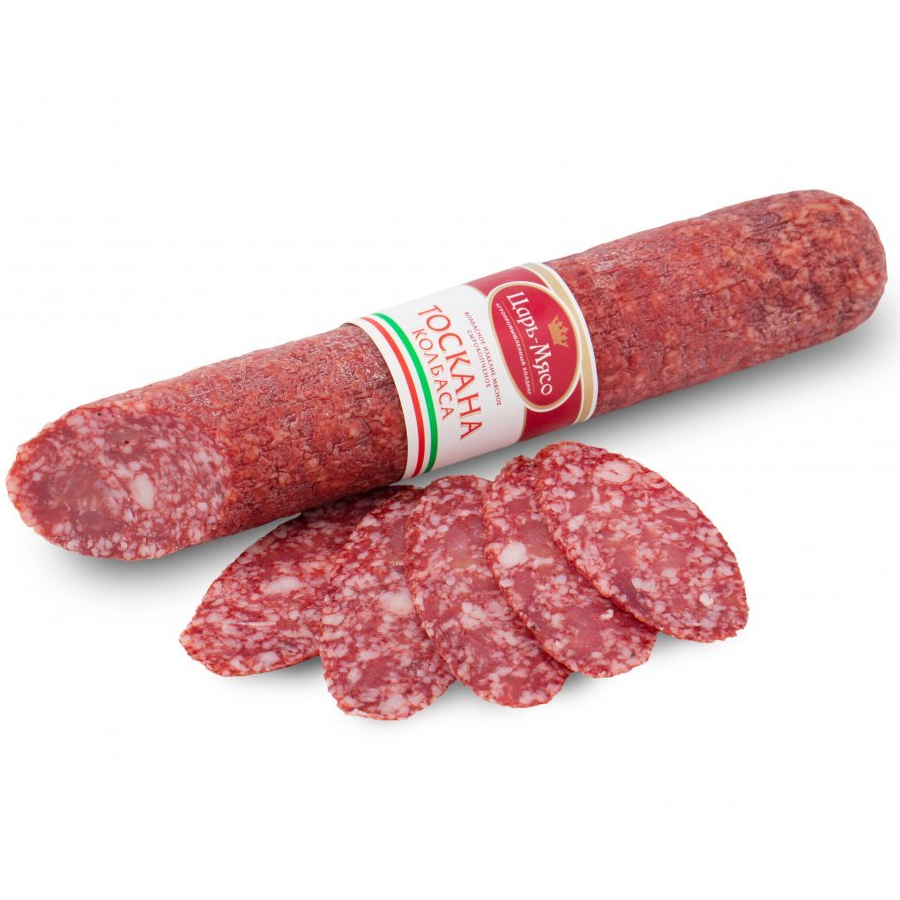 Колбаса Царь-Мясо Тоскана сырокопченая, 200 г