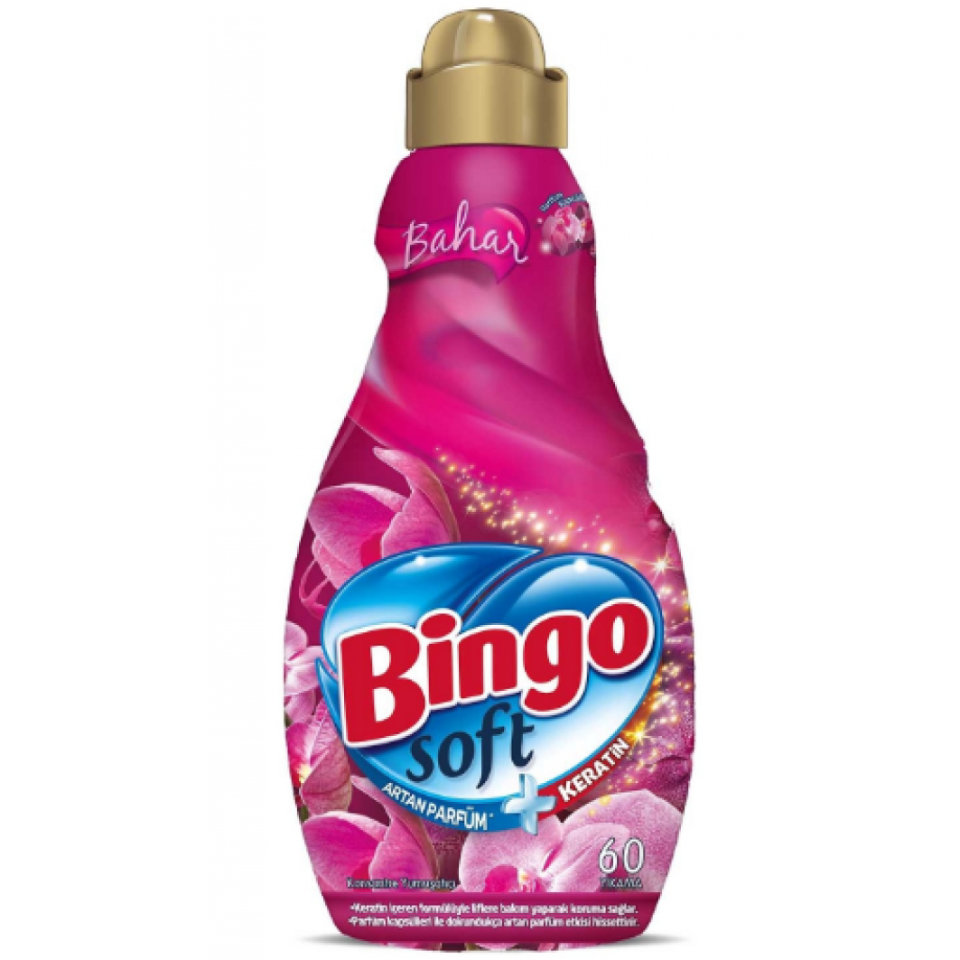 фото Кондиционер для белья bingo soft концентрат весна 1,44 л